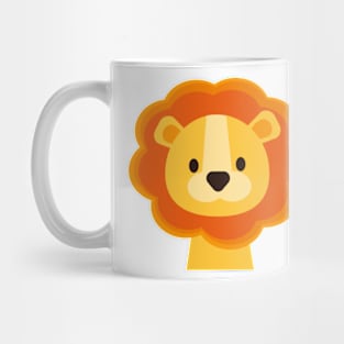 Lion, cute baby lion, nursery wall art Mug